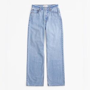 Abercrombie High Rise Loose Jean NWT size 26T